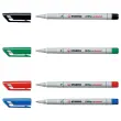 4 Hoes van 4 oplosbare markers OHPen 0,7 mm - Geassorteerde kleuren - STABILO