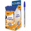 Balpen Cristal - Medium schrift - Blauw - BIC
