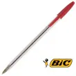 Balpen Cristal - Medium schrift - Rood - BIC