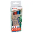 4 Permanent markers 2000 - verschillende kleuren - EDDING