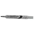 Droog uitwisbare marker Maxiflo met ronde punt - Zwart - PENTEL
