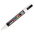 Witte verfmarker kegelpunt - Posca