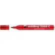 Permanent marker 2000 - Ronde punt - Rood - EDDING