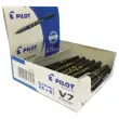 Rollerpen met naaldpunt Hi-Tecpoint V7 - Zwart - PILOT