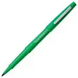 Viltstift met nylon punt Flair - Medium schrift - Groen - PAPERMATE 