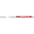 Verfmarker EDDING 751 - fijn schrift -Wit