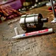 Verfmarker EDDING 751 - fijn schrift -Wit