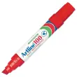 Permanent marker Artline 100 - Beitelvormige punt 12 mm - Rood - ARTLINE 
