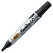 Permanent marker Marking 2300 - Beitelvormige punt - Zwart - BIC