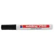 Verfmarker EDDING 750 medium punt - Zwart 