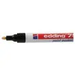 Verfmarker EDDING 750 medium punt - Zwart 
