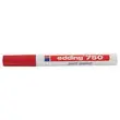 Verfmarker EDDING 750 medium punt - Rood