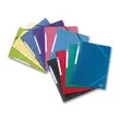 10  Plastieken mappen assortiment Memphis  - 3 vakken met elastiek - OXFORD 