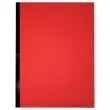 10 Brede map met versterkte rug - Zijvouw 3 cm - Karton 300g - Rood - ACCESS