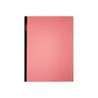 10 Brede map met versterkte rug - Zijvouw 3 cm - Karton 300g - Roze - ACCESS