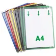 10 Scharnier hoezen TARIFOLD A4 - Assortiment