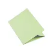 50 Mappen met zijklep 210g - Groen - EXACOMPTA