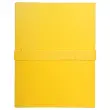 Map met klittenband en Balacron flap - geel - EXACOMPTA
