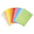 100 Kristalvenster papieren hoekhoezen - Verschillende pastelkleuren - EXACOMPTA