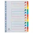 Tabbladen FIDUCIAL- A4 - 12 geplastificeerde tabs - Stevig karton 