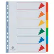 Tussenbladen A4 maxi set - 6 tabbladen - FIDUCIAL 