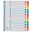 Set num. tabbladen FIDUCIAL karton - A4+ - 12 geplastificeerde tabs