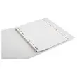 Set alfabetische tussenbladen ELBA - Wit karton 180 g - A4 - 18 tweekleurige tabbladen