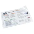 50 Geperforeerde insteekhoezen - A3 - Nietgevouwen en kristalhelder PVC