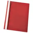 25 Hoezen met snelhechter A4 ESSELTE 2832 - rood - ESSELTE
