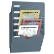 Wanddisplay met 6 vakken - Grijs - CEP