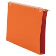 25 Hangmappen voor laden in gerecycleerd karton - Bodem 30mm - Oranje