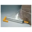6  Transparante rekfolie rollen met verdeler - 45 cm x 300 m - 13&micro; 