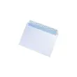 250  Witte enveloppen 90g GPV 162x229mm siliconestrook zonder venster 