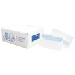 500 Witte enveloppen met stripseal 110x220mm met venster 35x100mm