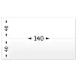 100 Omslagen kraft groot formaat type radio gom 375x450 mm