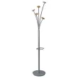 Festy kapstok - 5 hangers - Zilver - ALBA