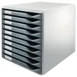 Archiefmodule met 10 laden - Grijs - LEITZ 