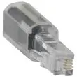 Telefoonadapter RJ09 anti-oprolsysteem