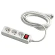 Contactdoos 3-voudig - snoer 4 meter