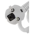 Contactdoos 5-voudig - schakelaar - kabel 4m 