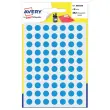 Pak van 490 ronde stickers blauw - &Oslash; 8 mm - AVERY 
