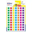 Set van 4.704 witte multifunctionele etiketten - &Oslash; 8mm - AVERY 