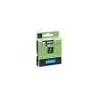 Lint voor etiketteermachine D1 - 7 m x 6 mm - Zwarte tekst op transparante achtergrond - DYMO