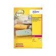 25  Vellen doorzichtige etiketten 63,5 x 38,1 mm 525/doos 