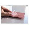 25  Vellen doorzichtige etiketten 63,5 x 38,1 mm 525/doos 