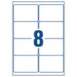 40 Vellen van 8 adresetiketten voor inkjetprinters - 99,1x67,7mm - AVERY