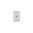 100 Vellen met 65 witte etiketten - 38,1 x 21,2 mm - AVERY