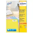 Vellen met 65 witte mini-etiketten - 46 x 11.1 mm - AVERY