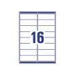100 Vel met 21 witte adresetiketten voor laserprinters - 63,5 x 38,1 mm - AVERY