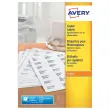 200  24 witte etiketten hoge snelheid voor kopieermachines  - 70x37mm - AVERY 
